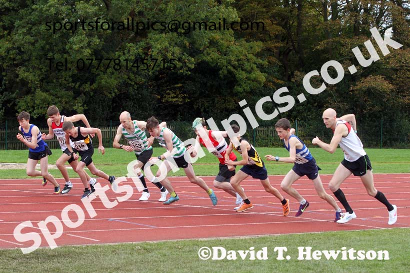 One mile, NECAA Open Meeting, Morpeth, Sunday, October 18th. David T. Hewitson/Sports for All Pics